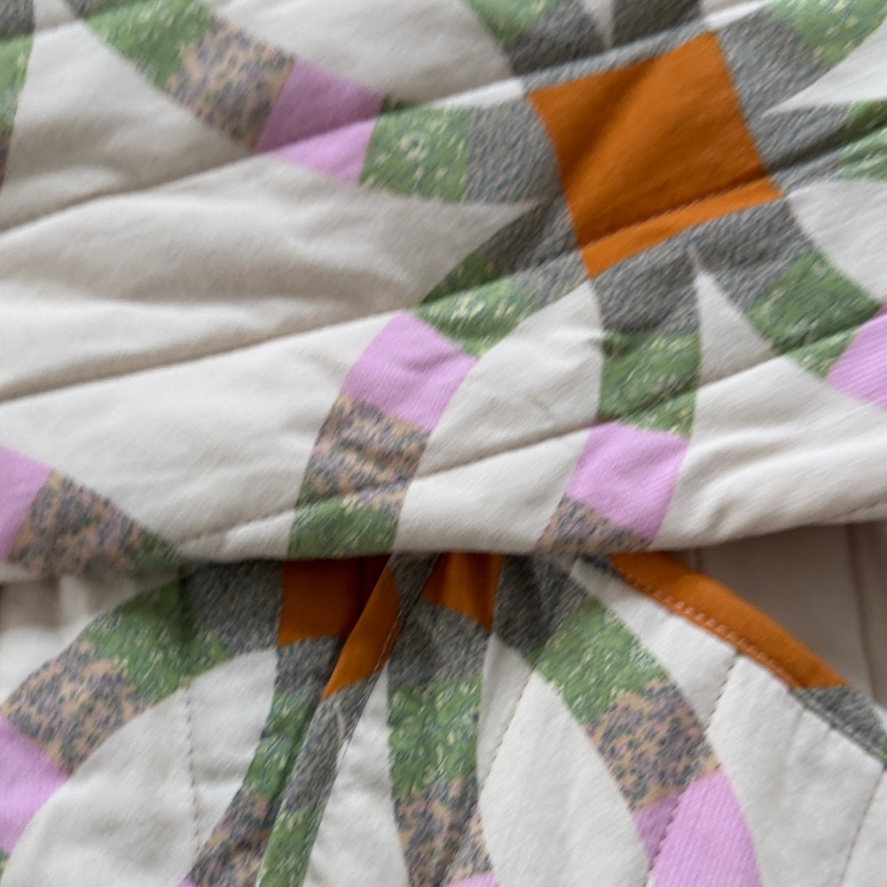 Universal Thread Geometric Quilted Jacket - image 3